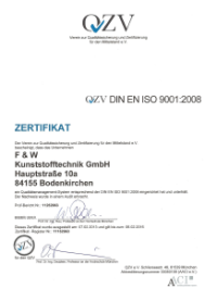 Zertifikat DIN EN ISO 9001